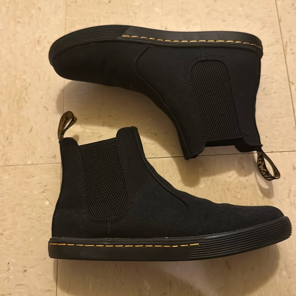 Doc martens canvas shoes